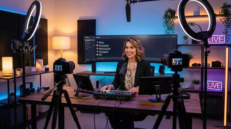 内衣写真视频 - 直播间视频